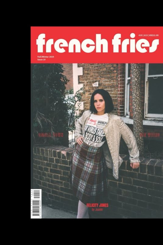 FELICITY JONES for French Fries Magazine Issue 10, Fall/Winter 2025