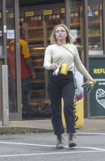 FLORENCE PUGH Leaves a Service Station in London 12/15/2025