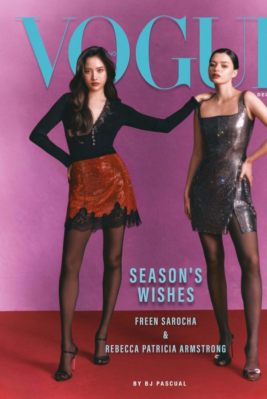 FREEN SAROCHA and REBECCA PATRICIA ARMSTRONG for VOGUE Hong Kong, December 2025