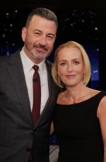 GILLIAN ANDERSON at Jimmy Kimmel Live! 12/02/2025