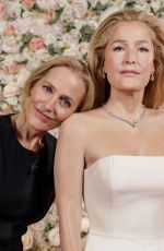 GILLIAN ANDERSON at Madame Tussauds London Wax Figure Museum in London 11/26/2025