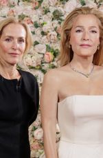 GILLIAN ANDERSON at Madame Tussauds London Wax Figure Museum in London 11/26/2025