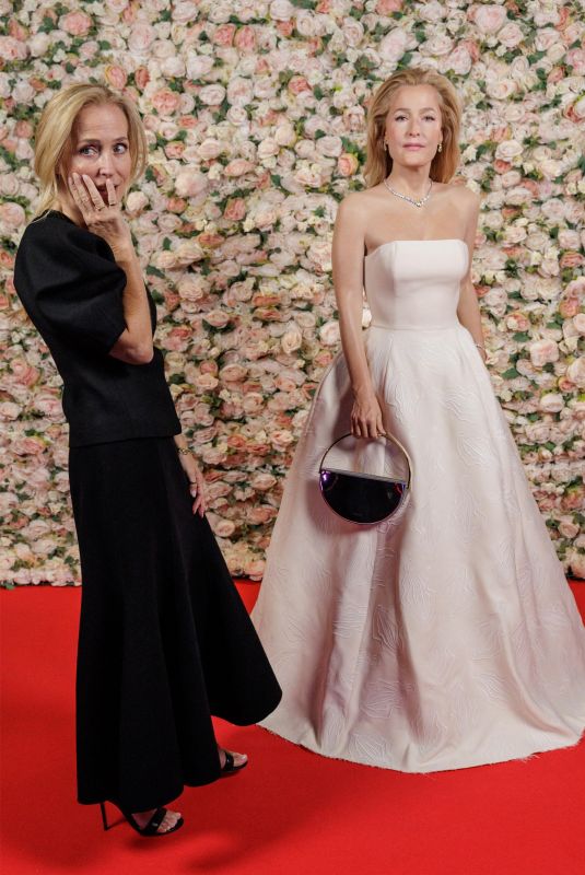 GILLIAN ANDERSON at Madame Tussauds London Wax Figure Museum in London 11/26/2025