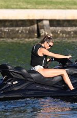 GISELE BUNDCHEN on Jet Skis in Surfside 12/13/2025