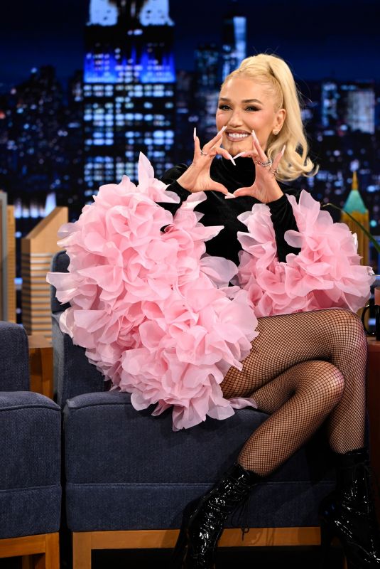 GWEN STEFANI at Tonight Show Starring Jimmy Fallon 12/03/2025