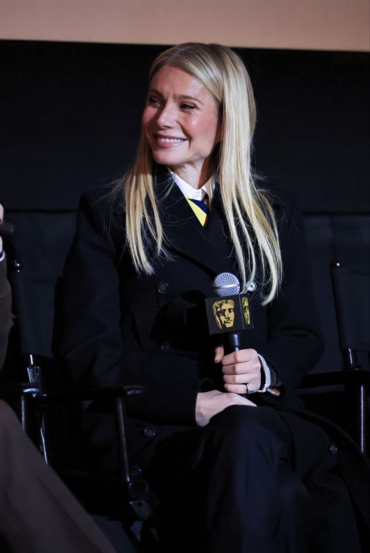 GWYNETH PALTROW at BAFTA Showing of Marty Supreme in New York City 12/15/2025