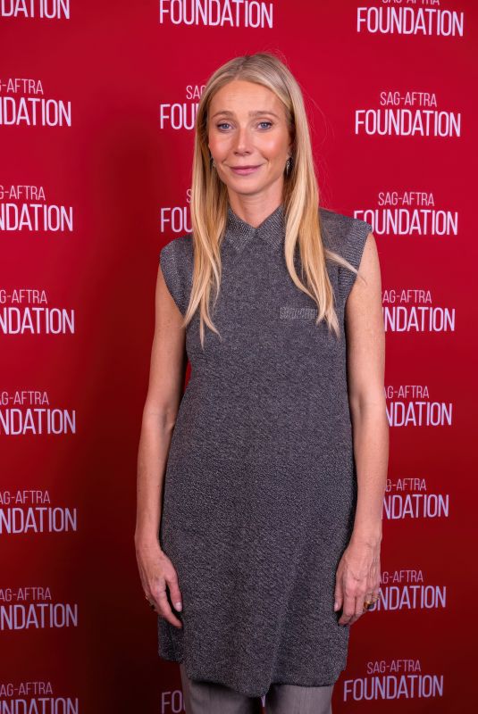 GWYNETH PALTROW at SAG-AFTRA Foundation Conversations Presents Gwyneth Paltrow Career Retrospective 12/09/2025