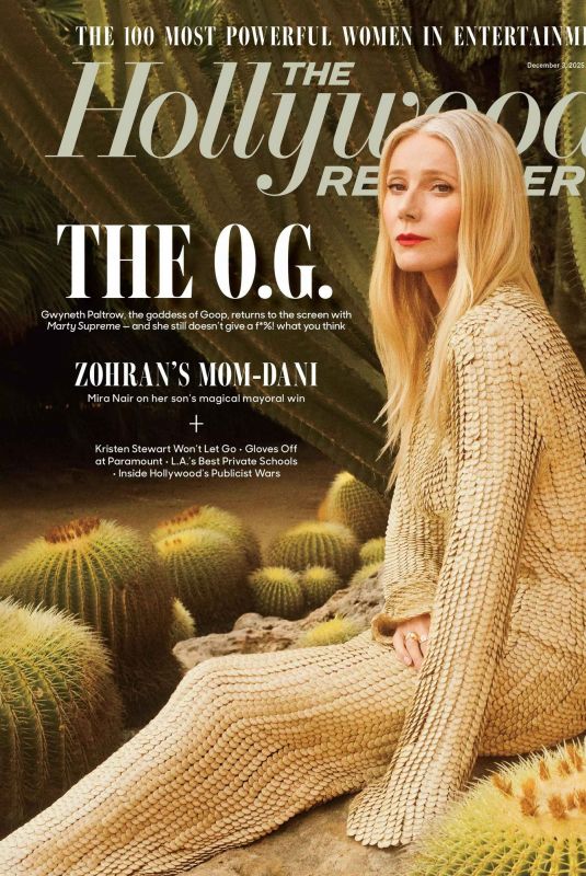 GWYNETH PALTROW in The Hollywood Reporter, December 2025