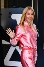 GWYNETH PALTROW Leaves Godd Morning America in New York 12/15/2025