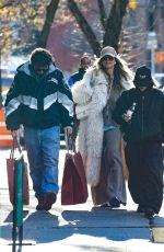 HEIDI KLUM Out with Family for Christmas Shopping in New York City 12/22/2025