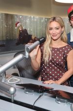 HILARY DUFF at Apple Music Studios for a Live Holiday Apple Music Radio Takeover in Los Angeles 12/04/2025
