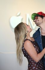 HILARY DUFF at Apple Music Studios for a Live Holiday Apple Music Radio Takeover in Los Angeles 12/04/2025