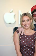 HILARY DUFF at Apple Music Studios for a Live Holiday Apple Music Radio Takeover in Los Angeles 12/04/2025