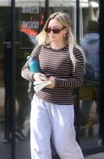 HILARY DUFF Leaves a Bookstore in Studio City 12/02/2025