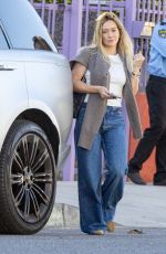 HILARY DUFF Out and About in Los Angeles 12/11/2025