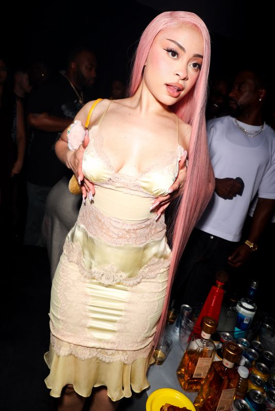 ICE SPICE at NYLON House At Miami Art Week in Miami Beach 12/05/2025