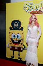 ICE SPICE at The SpongeBob Movie: Search for SquarePants Screening at Paramount Pictures Screening Room in New York 12/17/2025