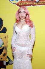 ICE SPICE at The SpongeBob Movie: Search for SquarePants Screening at Paramount Pictures Screening Room in New York 12/17/2025