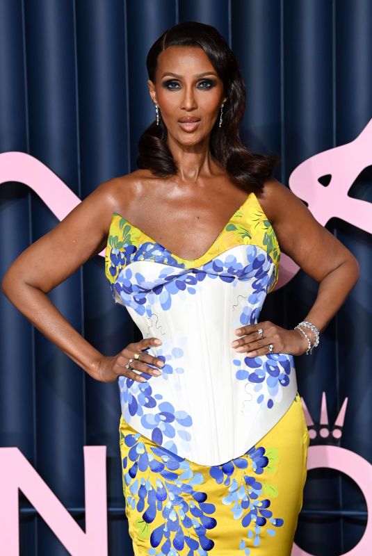 IMAN at Fashion Awards 2025 in London 12/01/2025