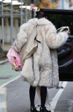 IRINA SHAYK Out in New York City 12/08/2025