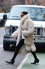 IRINA SHAYK Out in New York City 12/08/2025