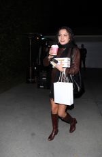ISABELA MERCED Arrives at Jen Klein