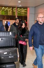 JENNA ORTEGA Arrives at Charles de Gaulle Airport in Paris 12/07/2025