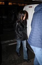 JENNA ORTEGA Leavs Yen Restaurant in Paris 12/08/2025