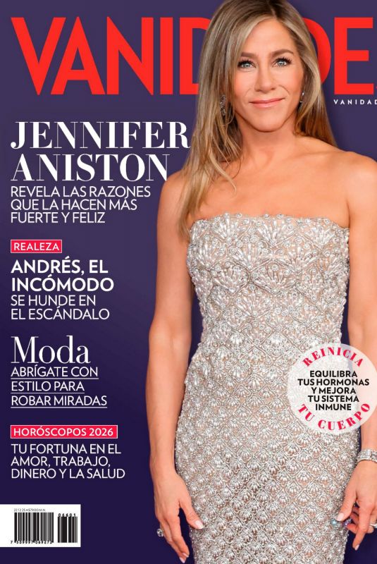 JENNIFER ANISTON in Vanidades Mexico, January 2026