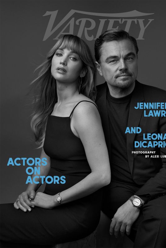 JENNIFER LAWRENCE and Leonardo DiCaprio for Variety