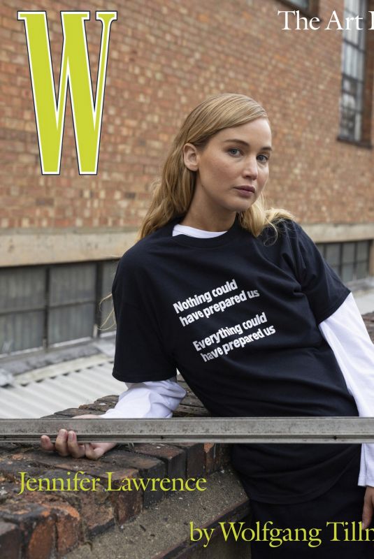 JENNIFER LAWRENCE in W Magazine, November 2025