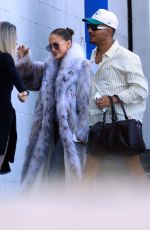 JENNIFER LOPEZ Heading to a Rehearsals in Los Angeles 12/10/2025