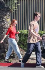 JOEY KING and Steven Piet Out for Lunch in Los Angeles 12/11/2025