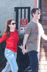 JOEY KING and Steven Piet Out for Lunch in Los Angeles 12/11/2025