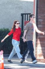 JOEY KING and Steven Piet Out for Lunch in Los Angeles 12/11/2025