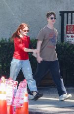 JOEY KING and Steven Piet Out for Lunch in Los Angeles 12/11/2025