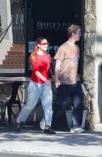 JOEY KING and Steven Piet Out for Lunch in Los Angeles 12/11/2025