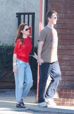 JOEY KING and Steven Piet Out for Lunch in Los Angeles 12/11/2025