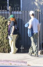 JOEY KING Out Visiting a Friend