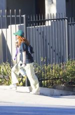 JOEY KING Out Visiting a Friend