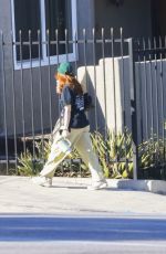 JOEY KING Out Visiting a Friend
