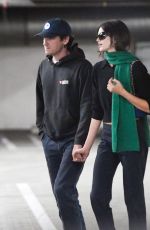 KAIA GERBER and Lewis Pullman Out and About in Los Angeles 12/12/2025