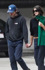 KAIA GERBER and Lewis Pullman Out and About in Los Angeles 12/12/2025