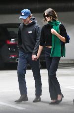 KAIA GERBER and Lewis Pullman Out and About in Los Angeles 12/12/2025