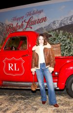 KAITLYN DEVER at Media Preview for The Ralph Lauren Holiday Experience in West Hollywood 12/05/2025