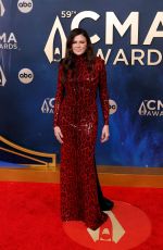 KAREN FAIRCHILD at 59th Annual CMA Awards in Nashville 11/19/2025