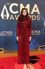 KAREN FAIRCHILD at 59th Annual CMA Awards in Nashville 11/19/2025