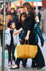 KARLIE KLOSS Out and About in New York City 12/21/2025