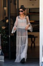 KATE BECKINSALE Out Shopping at John Varvatos in Los Angeles 12/16/2025