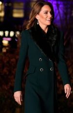 KATE MIDDLETON at at Christmas Carol Service at Westminster Abbey 12/05/2025